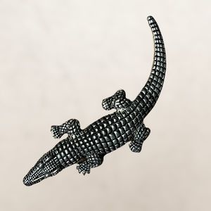 Alligator pin
